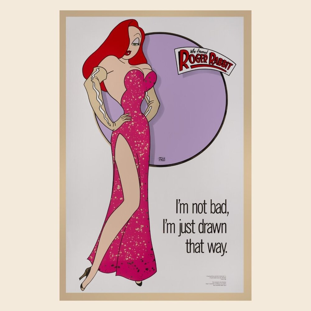 WHO FRAMED ROGER RABBIT 1988 POSTER_ 165